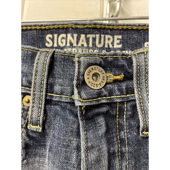 Levis Jeans Mens Size 28x30 Blue S47 Straight Regular Taper Casual Everyday - Picture 9 of 12